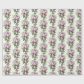 Rozen en een bloem door Paul de Longpre Cadeaupapier (Vlak)