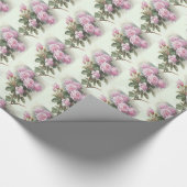 Rozen en een bloem door Paul de Longpre Cadeaupapier (Hoek)