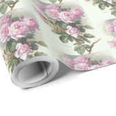 Rozen en een bloem door Paul de Longpre Cadeaupapier (Rol Hoek)