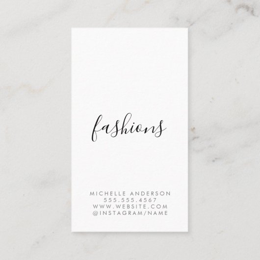 Rozen en een Kus Visitekaartje (Achterkant)