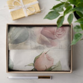 Rozen en Ephemera Tissuepapier (Geschenk)