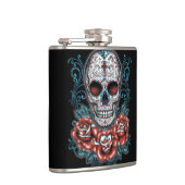 Rozen en flessen met vinylwikkel heupfles (Rechts)