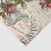 Rozen- en Floral Ephemera-depots Tissuepapier (Detail)