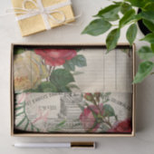 Rozen- en Floral Ephemera-depots Tissuepapier (Geschenk)