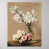 Rozen en gelilies poster (Voorkant)