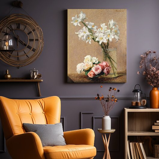 Rozen en gelilies poster