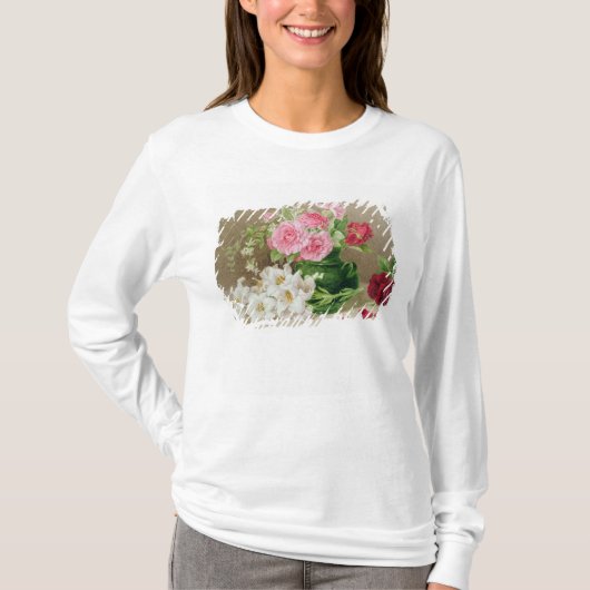 Rozen en gelilies t-shirt (Voorkant)