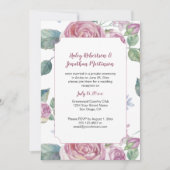  Rozen en Groen Receptie | Kaart (Voorkant)