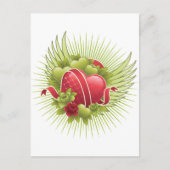 Rozen en harten briefkaart (Voorkant)