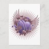 Rozen en harten briefkaart (Voorkant)