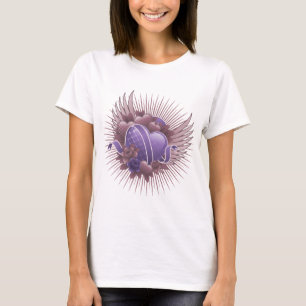 Rozen en harten t-shirt