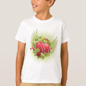Rozen en harten t-shirt (Voorkant)