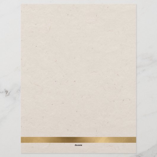 Rozen en Holly Fancy Persoonlijke Letterhead Briefhoofd (Achterkant)