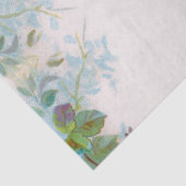 ROZEN EN JASMINES BLOEMEN MONOGRAM TISSUE PAPIER (Detail)