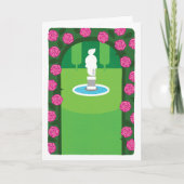 Rozen en Kaart van de tuin (Voorkant)