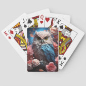 Rozen en kippen pokerkaarten (Achterkant)