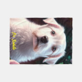 Rozen en kleine Collecties Fleece Deken (Voorkant (Horizontaal))