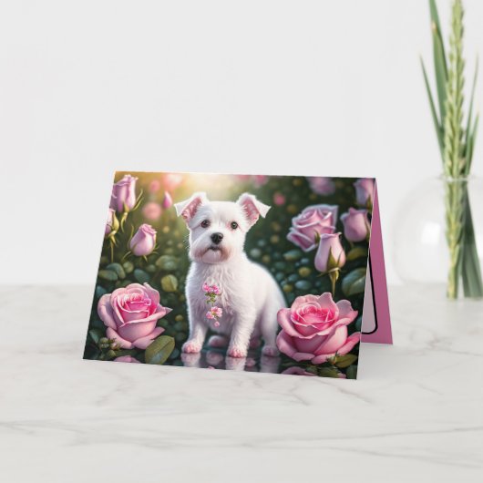 Rozen en kleine Collecties Kaart (Voorkant)