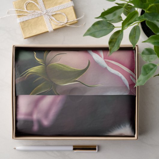 Rozen en kleine Collecties Tissuepapier (Geschenk)