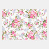 Rozen en knoppen inpakpapier vel (Voorkant)