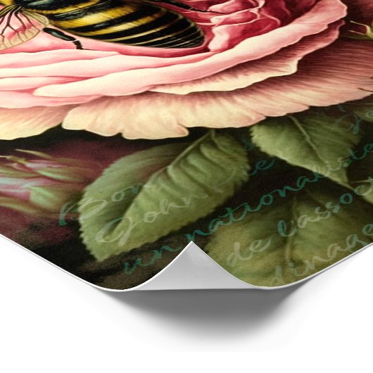 Rozen en koningin Poster (Hoek)