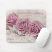 Rozen en Lace-nog-leven Mousepad Muismat (Met muis)