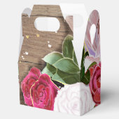 Rozen en land chique bruiloft gunst dozen bedankdoosjes (Geopend)