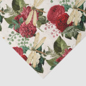 Rozen en libellen (Design 11) Tissuepapier (Detail)