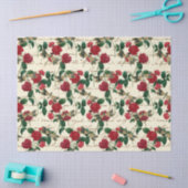 Rozen en libellen (Design 18) Tissuepapier (Craft)