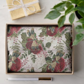 Rozen en libellen (Design 7) Tissuepapier (Geschenk)