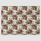 Rozen en libellen (Design 7) Tissuepapier (Voorkant)