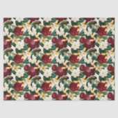 Rozen en libellen (Design 8) Tissuepapier (Voorkant)