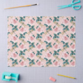 Rozen en libellen (ontwerp 6) tissuepapier (Craft)