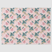 Rozen en libellen (ontwerp 6) tissuepapier (Voorkant)