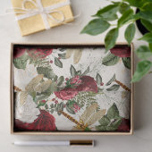 Rozen en libellen tissuepapier (Geschenk)