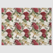 Rozen en libellen tissuepapier (Voorkant)