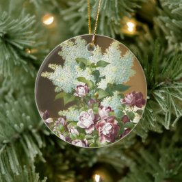 Rozen en liederen, Kerstmis Keramisch Ornament