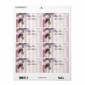  Rozen en Lila Etiket (Full Sheet)