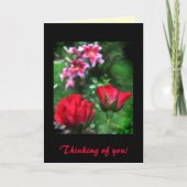 Rozen en Lilies Friendship Kaart (Voorkant)