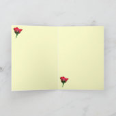 Rozen en Lilies Friendship Kaart (Binnen)