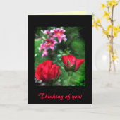 Rozen en Lilies Friendship Kaart (Gele Bloem)