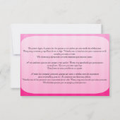 Rozen en luchters Quinceanera Hartelijk dank Bedankkaart (Achterkant)