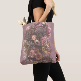 Rozen en maanden tote bag