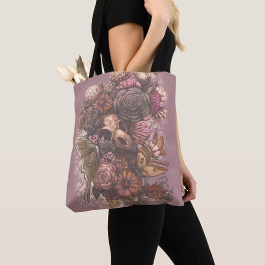 Rozen en maanden tote bag (Dichtbij)