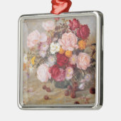 Rozen en Madeliefjes Metalen Ornament (Links)