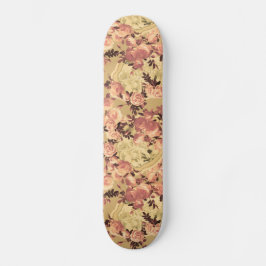  rozen en medaillons persoonlijk skateboard