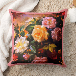 ROZEN EN MEER BLOEMEN KUSSEN