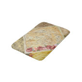  Rozen en muziekbladen Badmat (Gekanteld)