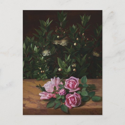 Rozen en Myrtles van Otto Didrik Otte Briefkaart (Voorkant)