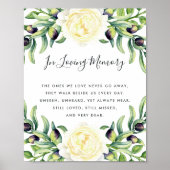 Rozen en Olijfweddenschappen Poster (Voorkant)